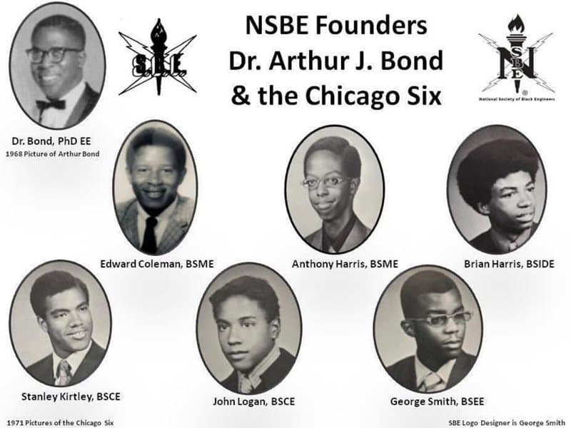 Founding NSBE Members - Chicago Six